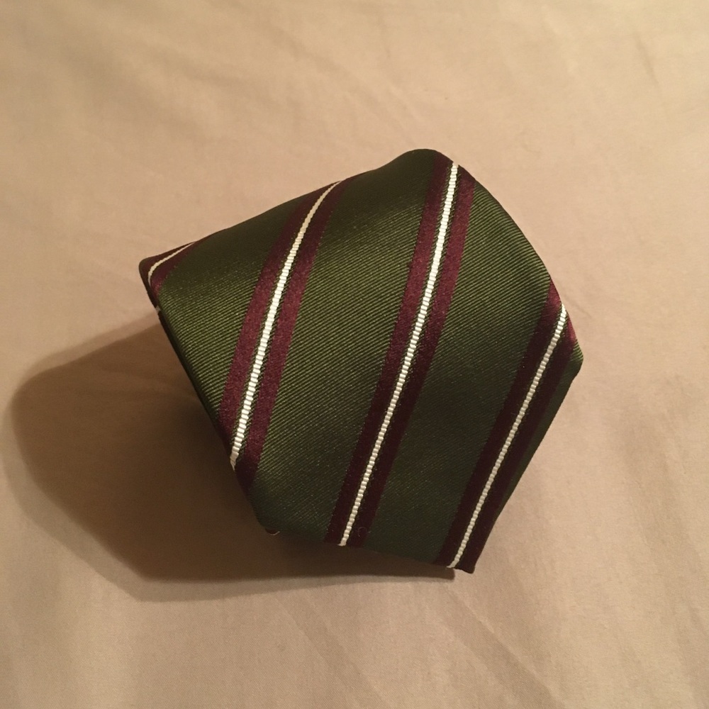 Bigi Cravatte Striped Silk Tie Italy